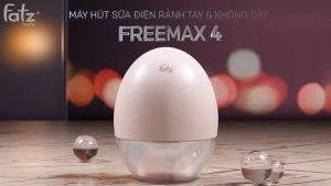 Máy hút sữa điện rảnh tay không dây FATZBABY FREEMAX 4 - FB1276RH (1 bên2 bên) - Hút kiệt sữa - Chính hãng