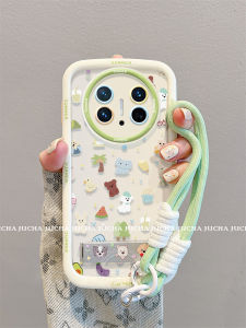 Honor Magic7 pro Silicone Phone Case Womens Cartoon Magic Design Full Cover Animal Illustration Protective Shell for Huawei