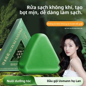 Xà Phòng Thủ Công Dầu Gội Chiết Xuất Lan Và Cỏ Usman Công Thức Dưỡng Tóc Kiểm Soát Dầu Tạo Hiệu Ứng Tươi Mát Tóc Bồng Bềnh Dành Cho Nữ