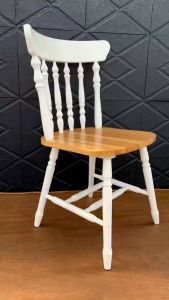 England Style Chair/Windsor Chair/Kerusi Makan/Full Solid Wood Chair/Dining Chair/Designer Chair 2 Pieces