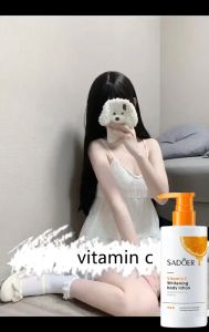 ROREC SADOER vitamin c whitening body lotion Body Lotion  Vitamin C Whitening Body Lotion Fresh Orange　body lotion vitamin c Essence Hydrating Moisturizing Body Lotion 250g
