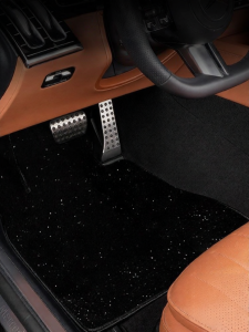Faux Cashmere Dirt-Resistant Carpet Floor Mats for Car Interior