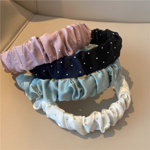 Womens Wide Edge Hairband Simple Elegance Fringe Pressing Hair Clip Face Washing Special Anti-Slip Sweet Headband