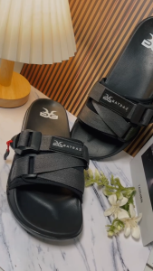 Sandal Slip On Pria Batraz 100% karet Nyaman & Ringan Cocok untuk Santai dan Harian