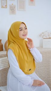 Daffi Hijab parfume kode series Delima jilbab non pad malay