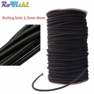 10 Mét Dây Bungee Chống Sốc Dây Co Giãn Cho Đồ Trang Sức Tự Làm Các Dự Án Ngoài Trời Lều Thuyền Kayak Backage-Dây Căng Đường Kính 2.5mm-8mm