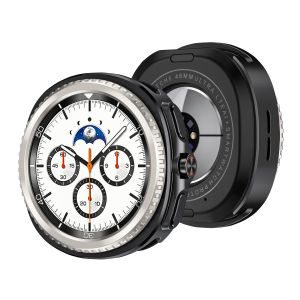 Metal Armor Drop Resistant for Samsung Galaxy Watch 8Classic 46mm Zinc Alloy + PC Case for Galaxy Watch 8Classic Protector Cover