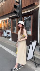 MesubShop ดีดรสเที่ยวคาเฟ่ แม๊กซี่เดรส เดรสยาว เดรสใส่เที่ยว เดรสโชว์หลัง จะชิวหรือทางการได้หมดน้า ต้องมีติดตู้ รุ่น เจ้าหญิง