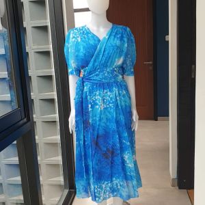 Maxi Dress Wanita Korea Model Kimono D7980