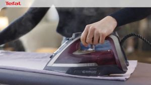 Tefal Smart Protect Plus Steam Iron 270ml 2800W (Durilium AirGlide) FV6872 – 205g Steam Boost Smart Technology Quality Soleplate Full Protection