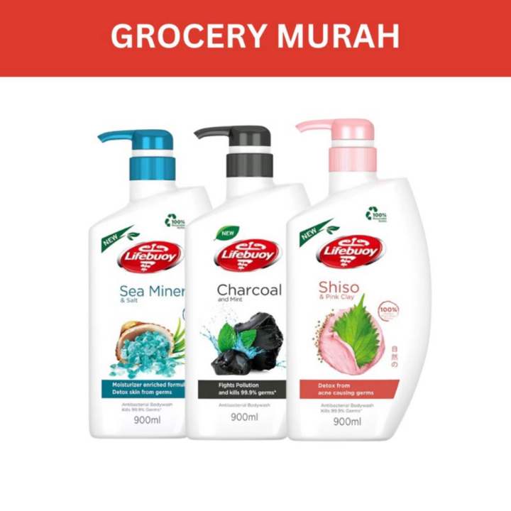 Lifebuoy Body Wash Charcoal 900ml Lazada
