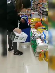 Troli Belanja Lipat Troli Tas Belanjaan Supermarket Dengan Roda Troli Praktis