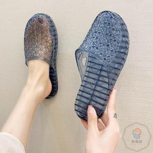 gumahus | Anti-Slip Thick Crystal Transparent Fashion Sandals
