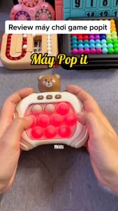 Đồ chơi Pop it thế hệ mới - máy game giải trí bấm nút theo đèn nhạc với nhiều level cho mọi lứa tuổi