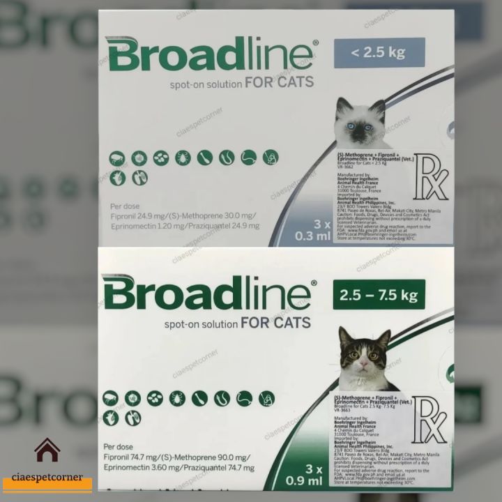 Broadline Spot-On Solution for Cat Lazada PH