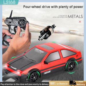 2.4G Drift Rc Car 4WD RC Drift Car Toy Remote Control GTR Model AE86 Vehicle Car RC Racing Car Toy for ChildrenBirthday present