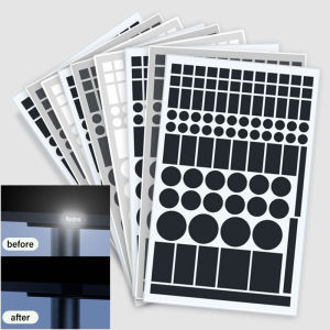 Light Dimming Stickers For Electronic Devices Great Adhesion Strength LED Filters Dimming Sheets Shading Avoid Glare