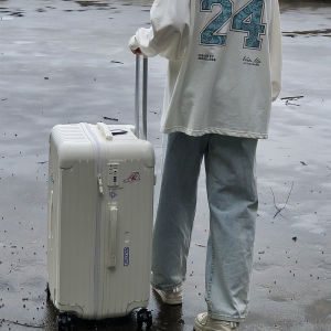 Large Capacity Thickened Password Suitcase 26 Trolley Case 34 Mute Universal Wheel 60 Internet Celebrity Travel Suitcase Female Male 30-Inch