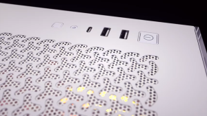 CORSAIR 3500X RS-R ARGB Mid-Tower PC Case - White CC-9011323-WW