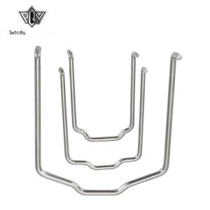 3PCS ท่อหม้อน้ํายึดฤดูใบไม้ผลิคลิปสําหรับ BMW E39 E38 E60 E90 745Li X5 E46 325i 328i M3 540i 740iL 740i ม้ารองเท้าคลิป CLAMP