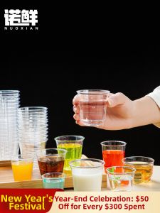 NUOXIAN | Cốc Trà và Rượu Bằng Nhựa Dùng Một Lần Chắc Chắn