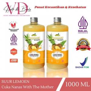 Cuka Nanas Premium Original | Cuka Nanas Organik Tanpa Campuran | Pineapple Cider Vinegar By Suur Lemoen