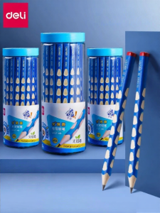 deli | Non-Toxic Grip Correction Pencils for Students 2B