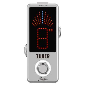 IRIN | Rowin LT-910 Guitar Pedal Tuner High Precision Chromatic Tuner Effect Pedal LED Display True Bypass Guitar Parts & Accessories