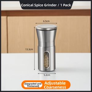 Manual Pepper Mill Spice Grinder