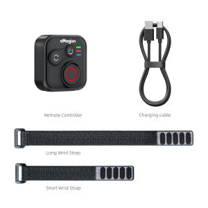 aMagisn 50M Bluetooth Remote Control for Insta360 X5 X4 Ace Pro 2 Gopro Hero 13 12 Action Cameras iOS Android Shutter Controller
