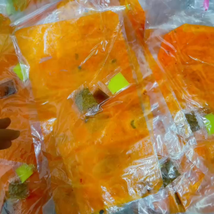 Set Bánh Tráng Dẻo Tôm Vuông Bơ Me Ăn Siêu Cuốn - Món ăn vặt tuổi thơ