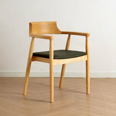 MU FENG ZHI NAN | Scandinavian Style Solid Wood Multi-purpose Chair