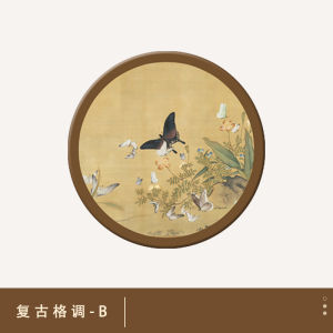 Phụ Kiện Trang Trí Bàn Ăn Bằng Acrylic Retro Office Table Mat Chống Trượt Đồ Trang Trí Để Bàn Đệm Cốc Bằng Nhựa Đệm Cách Nhiệt Hình Tròn