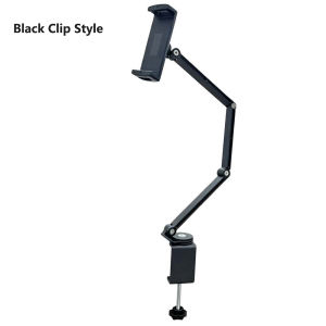 Aluminum Alloy Folding 360° Rotation Lazy StandAdjustable Boom Arm Stand For 4.7-12.9 Inch DeviceUniversal Phone Tablet Holder
