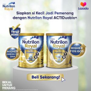 Nutrilon Royal 4 Vanila Susu Pertumbuhan Bubuk 800 GR x 4