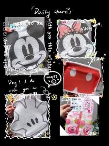 Cartoon Mickey Pattern Laundry Bag