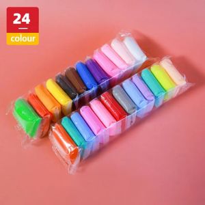 12/24/36 Colors Air Dry Clay Set Super Light Clay Butter Slime Toys