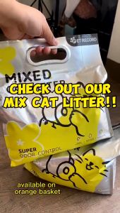 4KG Cat Litter Sand 6L Mixed Tofu Cat Litter Strong Deodorization Effect Food Grade Cat Litter