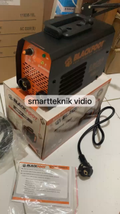MESIN LAS BLACKFOOT MMA120 350 WATT ++ INVERTER IGBT Mesin Las Blackfoot MMA120 dengan daya 350 watt hemat listrik. Tipe inverter IGBT 120 MMA