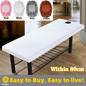 【Fast Shipping】 Soft Massage Table Bed Sheet Elastic SPA Treatment Cover for Relaxation Forepart Hole Bedding Article Salon Couch SPA Bed Sheet