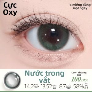 YOUHOO | Mắt Kính Kontakt Có Màu Dễ Tháo Rời Độ Thấm Khí Cao 6 Cái