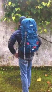 Tas Gunung AREI Ramelu 65 Liter Tas Ransel Carrier Hiking Free Coverbag