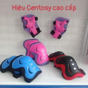 Bộ Bảo Vệ Tay Chân Centosy Dành Cho Bé 3-8 tuổi đảm bảo An Toàn cho bé Khi Hoạt Động Thể ThaoTrượt Patin ( gồm 6 món )