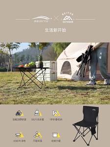MOLORE | Lightweight Portable Folding Stool for Camping Fishing Sketching