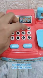 Mainan Anak Cash Register Fast Food Hamburger Kasir Kasiran Pretend Play CF8205