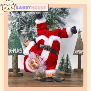 Đồ chơi ông già noel -ông già noel nhảy hiphopxoay 360 độ.Đồ chơi giáng sinhông già noel có nhạc.