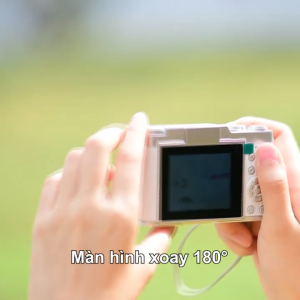 【FREESHIP】Máy Ảnh Mini Selfie 180° Màn Hình Lật HD MỚI 48MP Đèn LED Bổ Full HD Video 2K PA022W