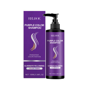 EELHOE | EELHOE Purple Toning Shampoo Color Care Nourishing Moisturizing Brass Neutralizer For Blonde Silver Hair Daily
