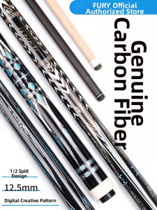 Cuppa | Black Technology American Style Carbon Fiber Pool Cue