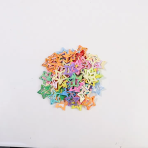【COD】50 Pcs Star Hair Clips Dopamine Talent Color Pentagonal y2k Wave Point Hair Clips Cute and Sweet Hair Clips Mixed Color DIY Hair Decor Birthday Anniversary Back to School Season Party Gift